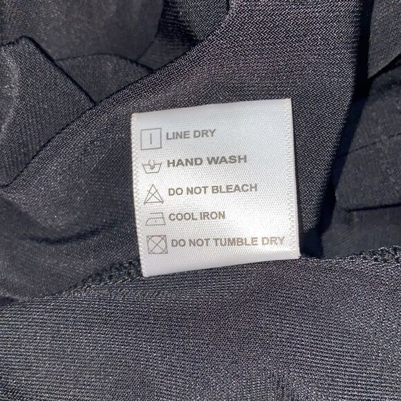 VEYRON CALANARI V Neck Little Black Dress-XL NWT - Picture 6 of 7